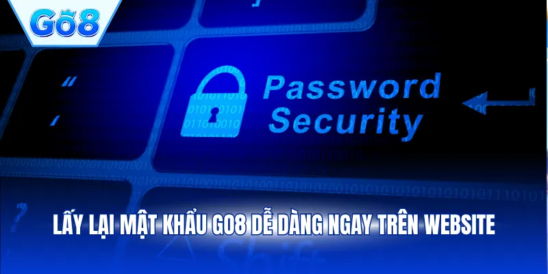 Lấy lại mật khẩu GO8 dễ dàng ngay trên website